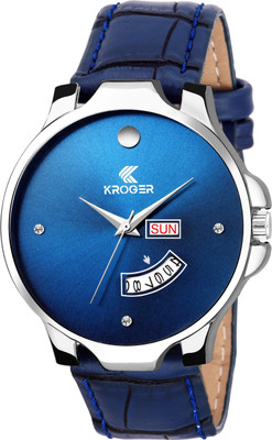 

KROGER KRG1133 LAVISH BLUE DAY & DATE SERIES BOYS WRIST Watch - For Men