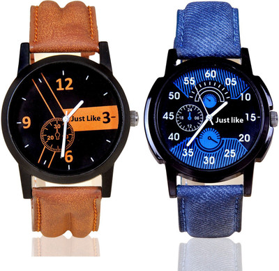 just like Stylish Attractive Chronograph Pattern Combo pack-2 Boys Watch Combo pack 2 Analog Watch - For Boys
