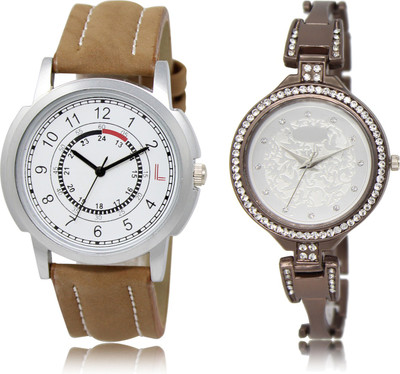 

The Shopoholic Fashionable Fancy CollectionÃÂ White And Silver Dial Analog Watch For Boys And Girls Men Watches Watch - For Men & Women