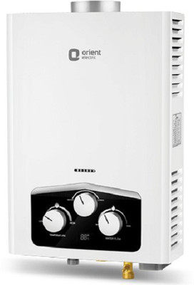 

Orient 6 L Gas Water Geyser(White, VENTO)