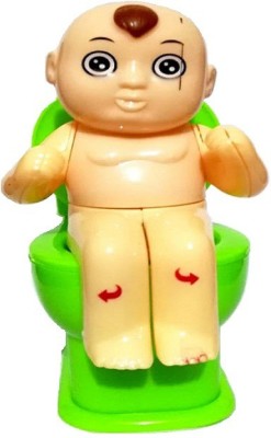 

Reyansh Collection Toilet Su-Su Boy Toy For Kids- Pack of 1(Green, White, Yellow)