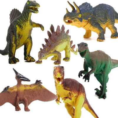 

TamBoora Pre Historic Dinosaurs Animals Figures Set for Kids/Young (Medium) {8PICES}(Multicolor)