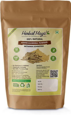 

herbal magic Organic Ashwagandha Root Powder ( 200 g )(200 g)