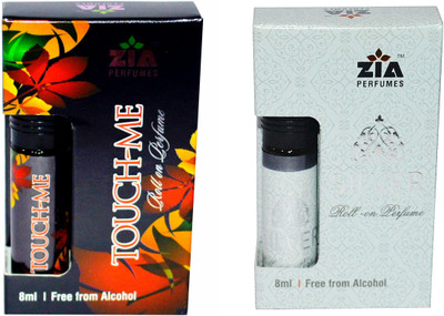 

Zia Touch Me and Silver Special Malaysian edition pure Floral Attar(Davana)