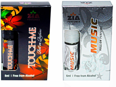 Zia Touch Me and Music Special Malaysian edition pure Floral Attar(Davana)