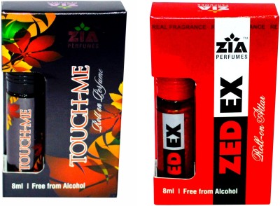 ZIA Touch Me and Zed Ex Special Malaysian edition pure Floral Attar(Davana)