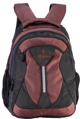 

Istorm Butterfly brown and black 30 L Backpack(Maroon, Black)