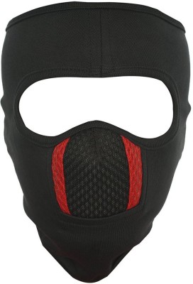 H-Store Black, Red Bike Face Mask for Men & Women(Size: Free,  Balaclava)