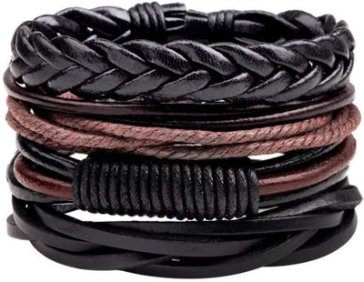 University Trendz Leather Cuff(Pack of 4)