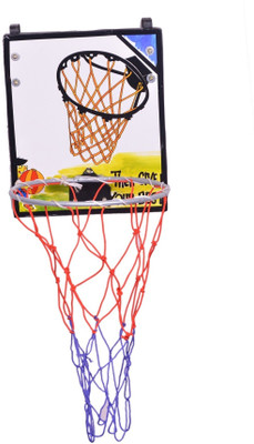 

SPORTSHOLIC Super Hangable Basketball Board Ring For Size 3 Basketball For Kids 3 To 8 years Basketball Ring(3 Basketball Size With Net)