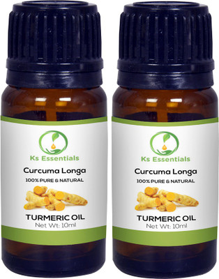 

Ks Essentials 100% Pure Turmeric Essential Oil Natural & Undiluted (10ml)Each(10 ml)