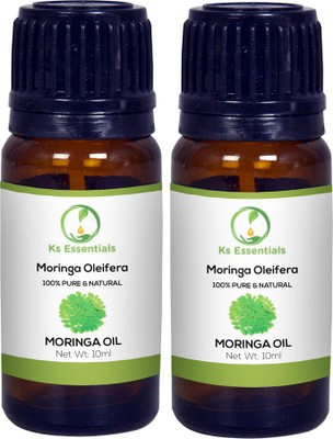 

Ks Essentials Moringa Oil (Moringa Oleifera) 100% Pure Natural & Undiluted (10ml)Each(10 ml)