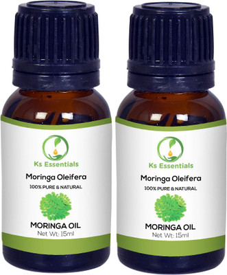 

Ks Essentials Moringa Carrier Oil (Moringa Oleifera) 100% Pure Natural & Undiluted (15ml)Each(15 ml)