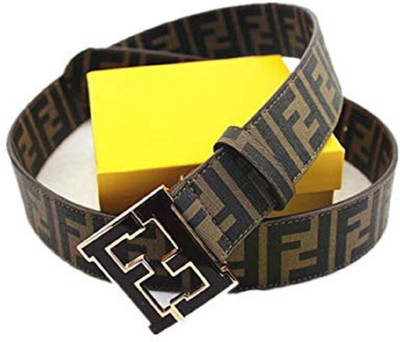

Niryat international Men Party Black Genuine Leather Belt