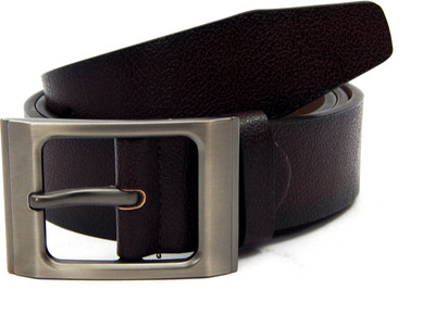 

ELS Men Formal, Casual Brown Artificial Leather, Texas Leatherite Belt