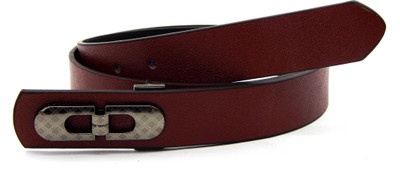 

ELS Men Formal, Casual Tan Artificial Leather, Texas Leatherite Belt