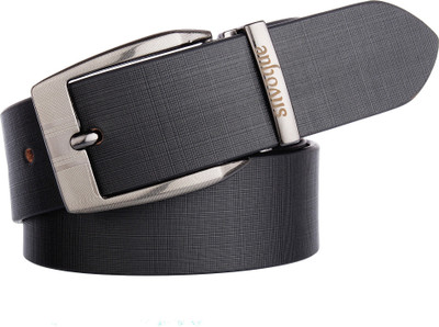 

SNVOGUE Men Formal Black Genuine Leather Reversible Belt, Black/brown