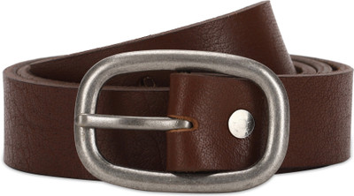 

Spykar Men Brown Genuine Leather Belt, Tan