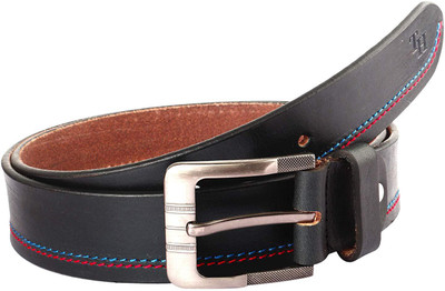 

TannedHides Men Black Genuine Leather Belt
