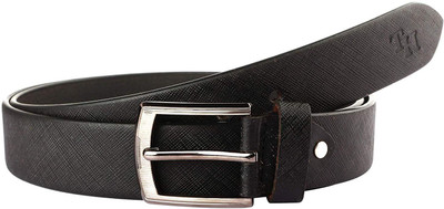 

TannedHides Men Black Genuine Leather Belt