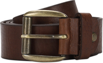 

Spykar Men Brown Genuine Leather Belt