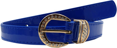 

Baluchi Women Party Blue Artificial Leather Belt