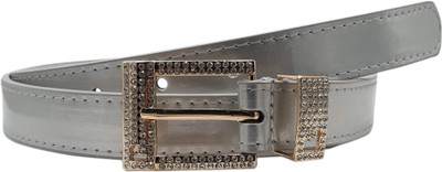 

Baluchi Women Party Silver Artificial Leather Belt