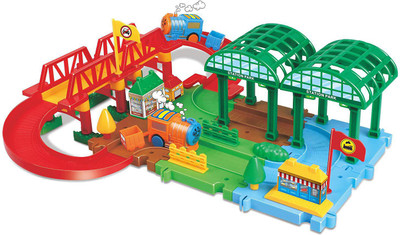 

Webby S91 Happy Paradise Train Set(Multicolor)