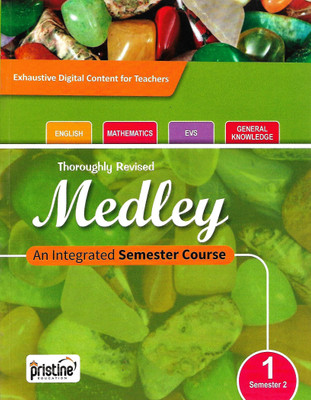 SRIJAN, PRISTINE MEDLEY AN INTEGRATED SEMESTER COURSE SEMESTER - 2 CLASS - 1 ( THOROUGHLY REVISED )(English, Paperback, PANNEL OF AUTHOR)