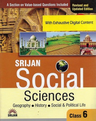 SRIJAN, SOCIAL SCIENCES CLASS- 6 (GEOGRAPHY,HISTORY.SOCIAL & POLITICAL LIFE )(English, Paperback, PANNEL OF AUTHOR)