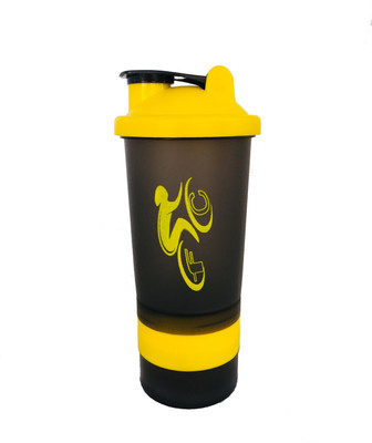 

Royal waves yellow shaker 600 Shaker(Pack of 1, Yellow), Black