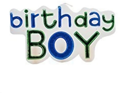 

Urvi Creations Birthday Boy Candle for 1st Birthday Party Supplies (Birthday boy Candle) Candle(Multicolor, Pack of 1)