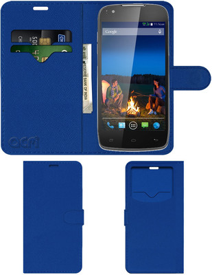 ACM Flip Cover for Xolo Q700s+ Plus(Blue, Cases with Holder, Pack of: 1)
