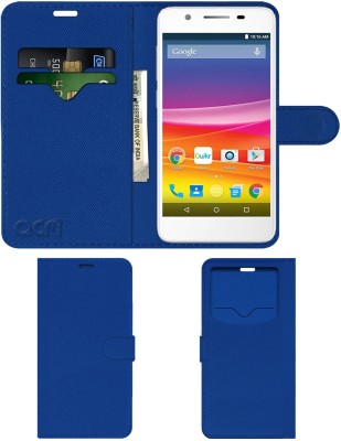 ACM Flip Cover for Micromax Canvas Knight 2 E471(Blue, Cases with Holder, Pack of: 1)