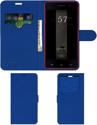 ACM Flip Cover for Micromax Unite 2 A106(Blue, Cases with Holder, Pack of: 1)