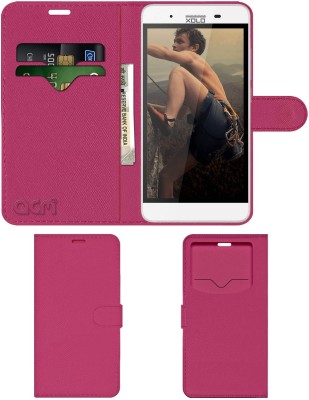 ACM Flip Cover for Xolo Era 4k(Pink, Cases with Holder, Pack of: 1)