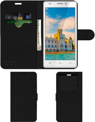 ACM Flip Cover for Intex Aqua Power Hd(Black, Cases with Holder, Pack of: 1)