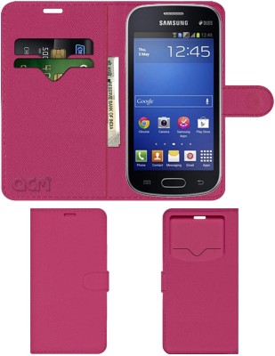ACM Flip Cover for Samsung Galaxy Star Pro S7262(Pink, Cases with Holder, Pack of: 1)
