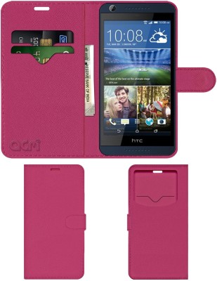 ACM Flip Cover for Htc Desire 626g+ Dual Sim(Pink, Cases with Holder, Pack of: 1)