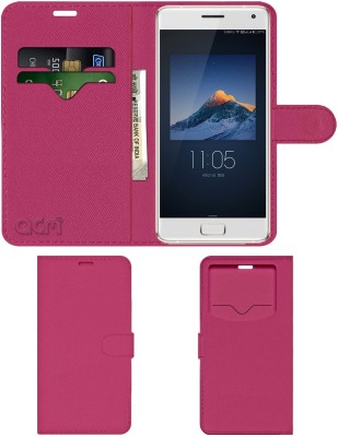 ACM Flip Cover for Lenovo Zuk Z2 Pro(Pink, Cases with Holder, Pack of: 1)