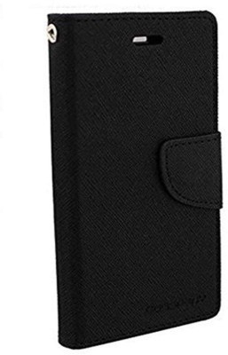 CaseDeal Flip Cover for Samsung Galaxy Grand Prime Plus(Black, Shock Proof, Pack of: 1)
