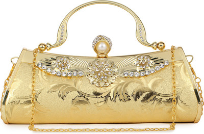 

London Design Party Gold Clutch
