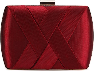 

E2O Party Maroon Clutch