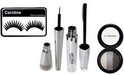 

Caroline Eyelashes , Brook Candy Eyeliner & Mascara , Eyeshadow(Set of 4)