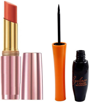 

Vedy Black Eyeliner with fantastic red liptick(Set of 2)