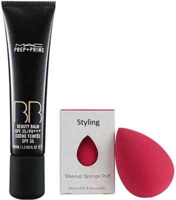 

styling Sponge Puff & BB Balm Spf 15(Set of 2)