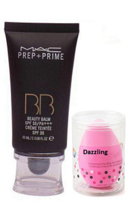 

Dazzling Sponge Puff & Prep-Prime BB Foundation(Set of 2)