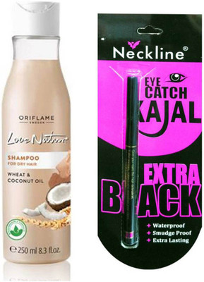 

Oriflame Sweden Dry hair with Wheat & Coconut Oil(Set of 2)