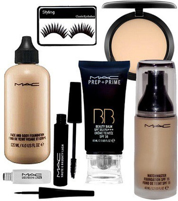

styling Eyelashes ,Face & Body Foundation ,Compact , Prep+Prime BB, MatchMaster ,Liner ,Mascara(Set of 7)