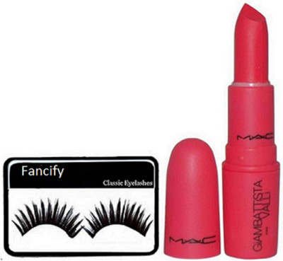 

fancify Eyelashes , Lipstick(Set of 2)